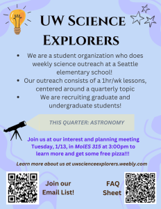 Event flier, info in post